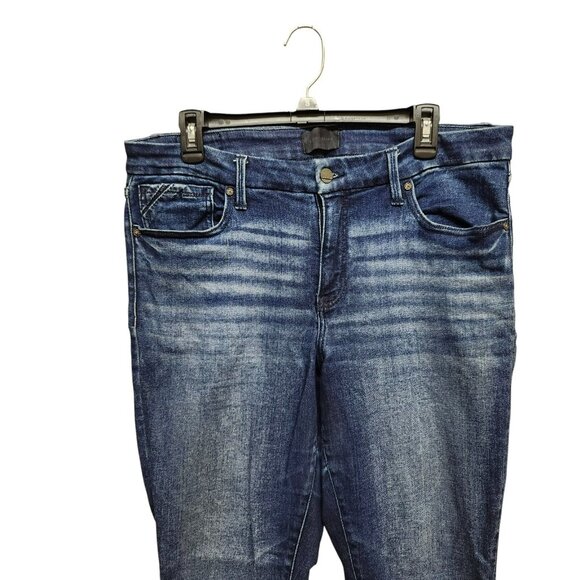 Buckle Black Womens 33x32 Fit no 53 Skinny Jeans Blue Dark Wash Denim Pockets - Picture 5 of 16